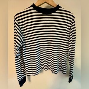 Brandy Melville Striped Long Sleeve Top